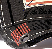 Load image into Gallery viewer, Red Monkey We The People Black Hat RM1554 Limited Edition Unisex Trucker Cap
