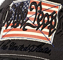 Load image into Gallery viewer, Red Monkey We The People Black Hat RM1554 Limited Edition Unisex Trucker Cap
