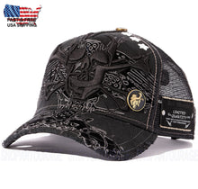 Load image into Gallery viewer, Red Monkey Warrior RM1562 New Limited Unisex Trucker Snapback Hat Cap
