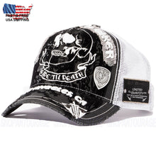 Load image into Gallery viewer, Red Monkey American Bike RM1563 New Limited Unisex Trucker Snapback Hat Cap
