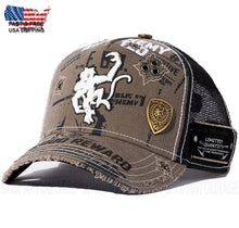 Load image into Gallery viewer, Red Monkey Public Enemy RM1564 New Limited Unisex Trucker Snapback Hat Cap
