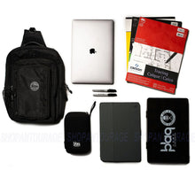 Load image into Gallery viewer, Sullen Art Collective Commuter Blaq Paq One Shoulder SCA3213 Sling Backpack

