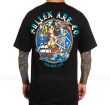 Load image into Gallery viewer, Sullen Art Collective Pirate Pinup Standard Fit SCM5696 Short Sleeve Men`s T-shirt
