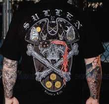 Load image into Gallery viewer, Sullen Art Collective Pirate Badge Standard SCM6161 Short Sleeve Men`s T-shirt
