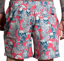 Load image into Gallery viewer, Sullen Art Collective Birds Of Paradise E-Waist SCM6336 Graphic Board Shorts for Men
