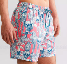 Load image into Gallery viewer, Sullen Art Collective Birds Of Paradise E-Waist SCM6336 Graphic Board Shorts for Men
