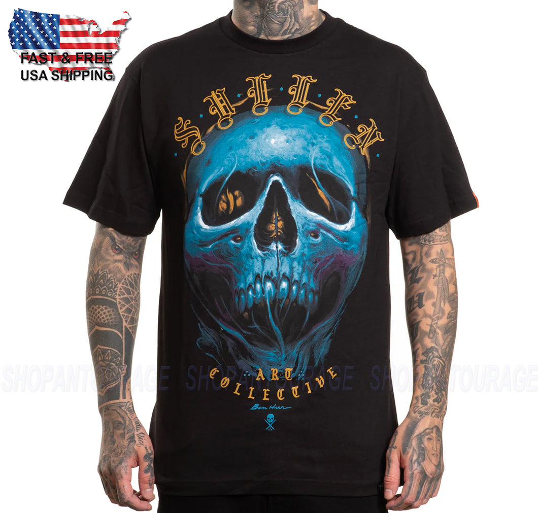 Sullen Art Collective Bhlur Skull Standard SCM6430 Short Sleeve Men`s T-shirt