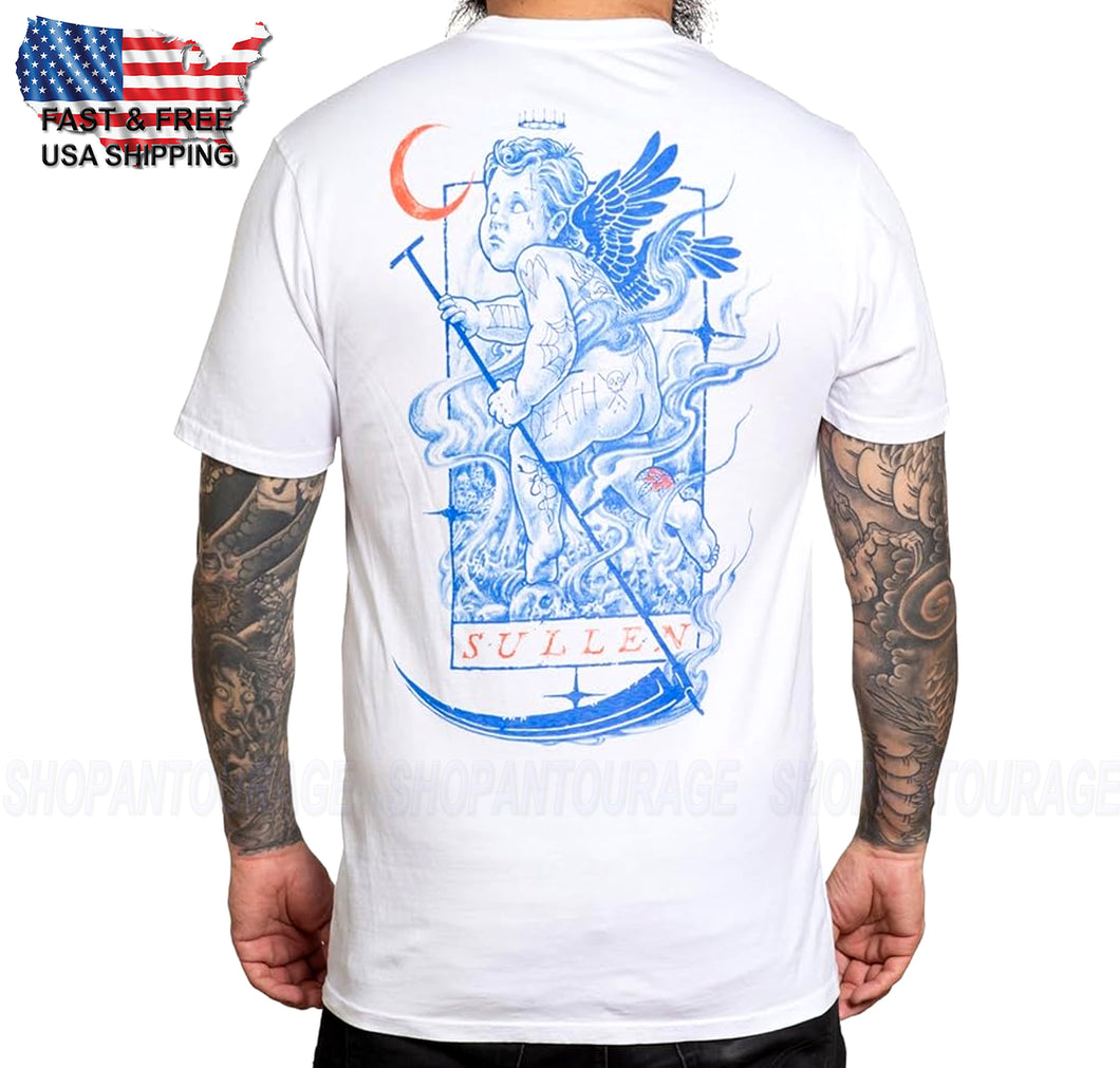 Sullen Art Collective Death Angel Premium SCM6527 Short Sleeve T-shirt For Men