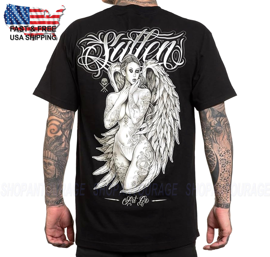 Sullen Art Collective Heaven Sent Standard SCM6553 Short Sleeve Men`s T-shirt