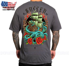 Load image into Gallery viewer, Sullen Art Collective Rough Sea Premium Fit SCM6576 Short Sleeve T-shirt For Men
