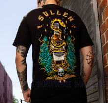 Load image into Gallery viewer, Sullen Art Collective Whiskey Bottle Premium SCM6875 Short Sleeve Men`s T-shirt
