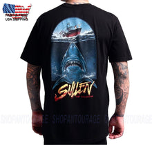 Load image into Gallery viewer, Sullen Art Collective Shark Attack Premium SCM8212 Short Sleeve T-shirt For Men
