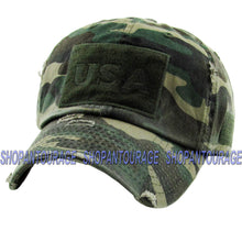 Load image into Gallery viewer, Kbethos &quot;USA&quot; Patch US Army Navy Military Tactical Operator Trucker Cap Hat | 2 Colors
