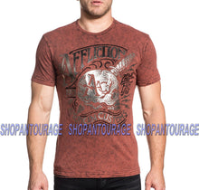 Load image into Gallery viewer, Affliction AC Deep Cut A18108 Short Sleeve Graphic Reversible T-shirt for Men
