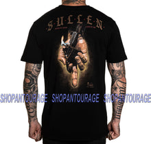 Load image into Gallery viewer, Sullen Burned SCM3000 New Short Sleeve Graphic Tattoo Skull T-shirt For Men
