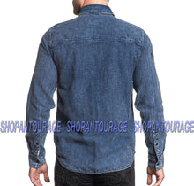 Load image into Gallery viewer, Affliction Double Sided 110WV621 New Long Sleeve Reversible Woven Shirt for Men
