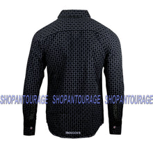 Load image into Gallery viewer, English Heroes by Rock Roll n Soul EHW102 Long Sleeve Button Down Woven Shirt for Men
