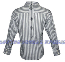 Load image into Gallery viewer, English Heroes by Rock Roll n Soul EHW117 Long Sleeve Button Down Woven Shirt for Men
