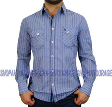 Load image into Gallery viewer, English Heroes by Rock Roll n Soul EHW137 Long Sleeve Button Down Woven Shirt for Men
