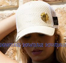 Load image into Gallery viewer, Red Monkey Eternal Faith Beige RM1288 Limited Edition Fashion Trucker Hat Cap
