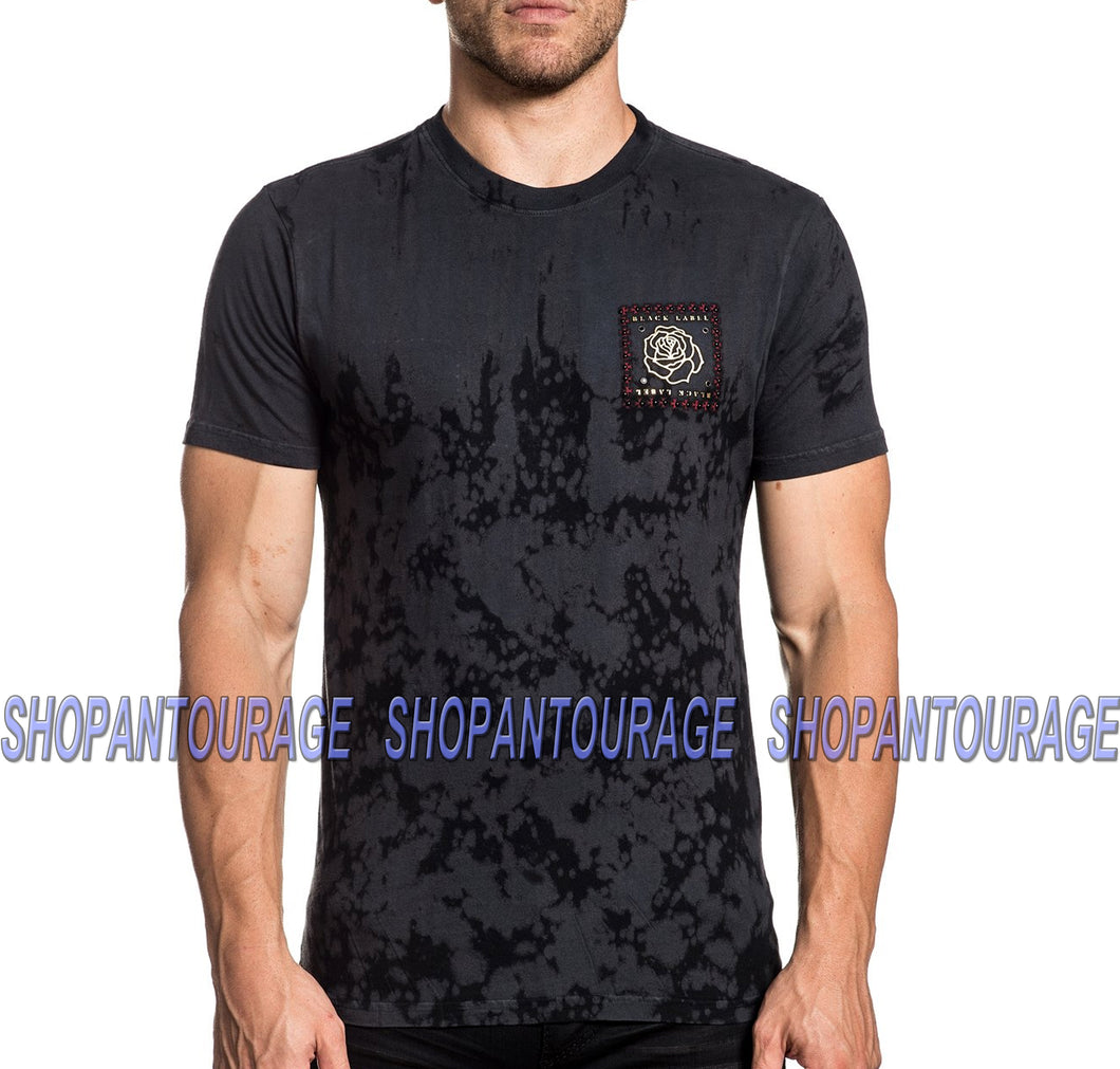 Affliction Forever Cross A20188 Short Sleeve Black Label Fashion T-shirt For Men