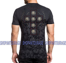 Load image into Gallery viewer, Affliction Forever Cross A20188 Short Sleeve Black Label Fashion T-shirt For Men
