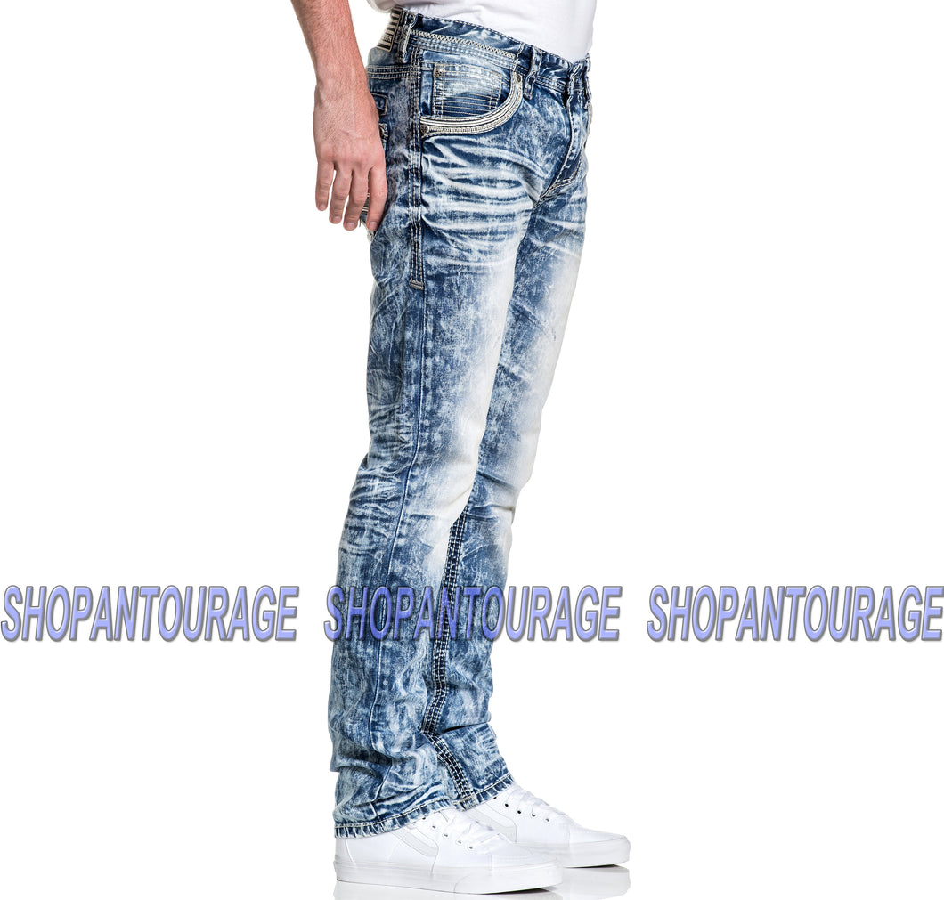 Affliction Gage Apex Balboa 110SK069 New Skinny Leg Fashion Denim Jeans For Men