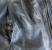 Load image into Gallery viewer, Mauritius Gage Black 100% New Genuine Lambskin Leather Jacket For Men
