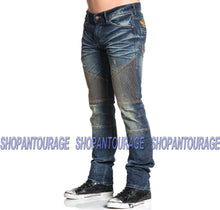 Load image into Gallery viewer, Affliction Gage Grid Malibu 110SK047 New Skinny Leg Fit Denim Jeans For men
