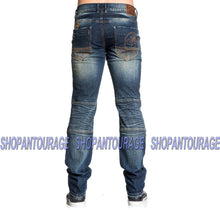 Load image into Gallery viewer, Affliction Gage Grid Malibu 110SK047 New Skinny Leg Fit Denim Jeans For men
