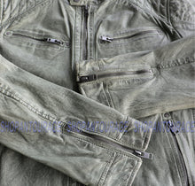 Load image into Gallery viewer, Mauritius Gorey Green 100% New Genuine Lambskin Fashion Leather Jacket For Men
