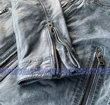 Load image into Gallery viewer, Mauritius Gorey Blue 100% New Genuine Lambskin Fashion Leather Jacket For Men
