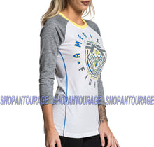 Load image into Gallery viewer, American Fighter Macarthur FW5196 Women`s New 3/4 Sleeve Top By Affliction
