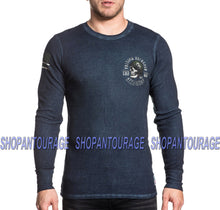 Load image into Gallery viewer, Affliction Never Surrender A18020 Long Sleeve Graphic Thermal T-shirt for Men
