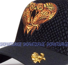 Load image into Gallery viewer, Red Monkey Predator Viper RM1236 Limited Edition Black Unisex Trucker Cap Hat
