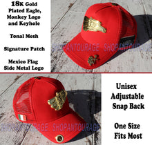 Load image into Gallery viewer, Red Monkey Eagle Red RM1274 New Limited Edition Unisex Fashion Trucker Cap Hat
