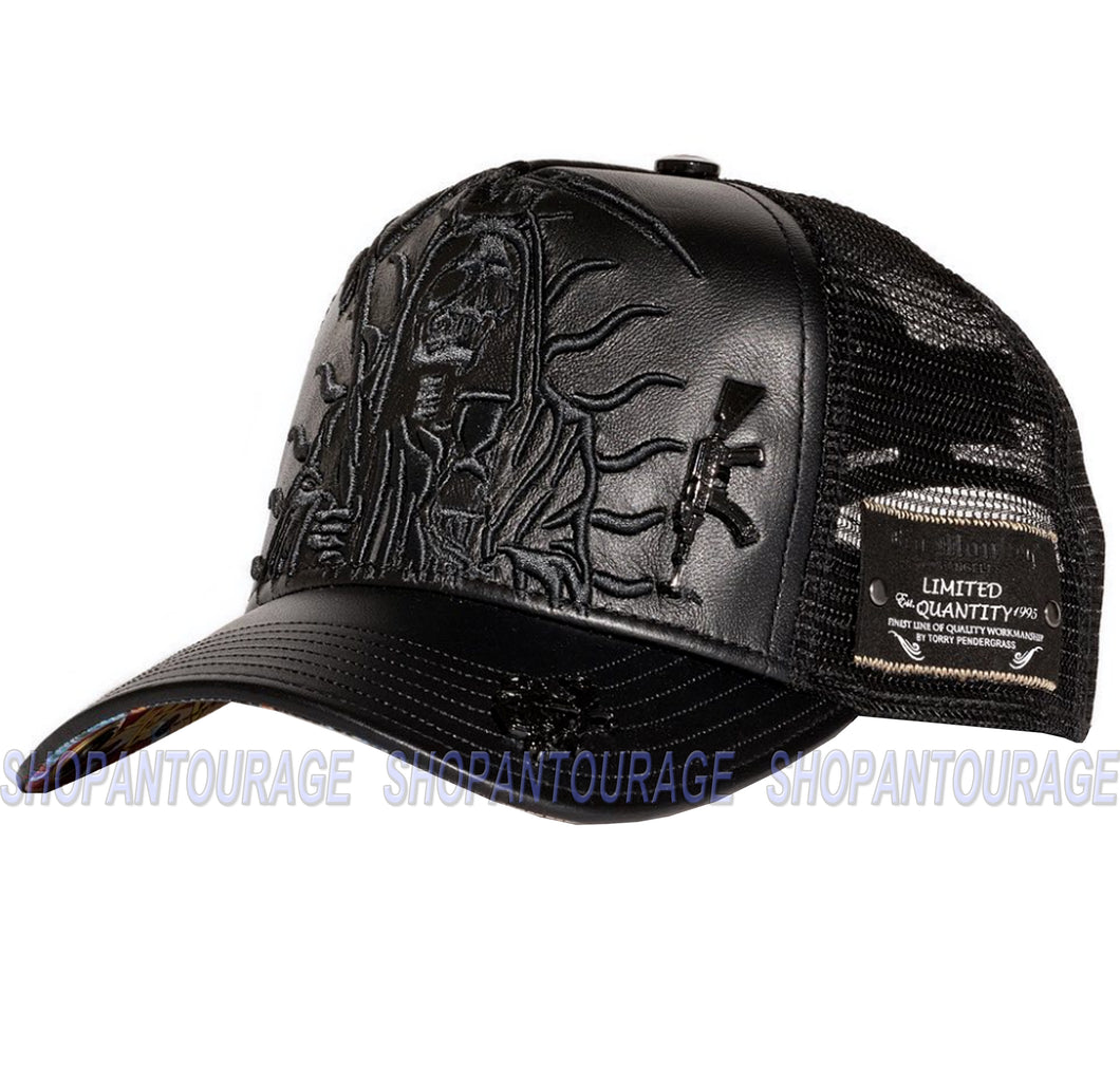 Red Monkey Muerte AK47 Black RM1328 New Limited Edition Unisex Trucker Cap Hat