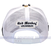 Load image into Gallery viewer, Red Monkey Kings Secret Exclusivo RM1329X Limited Unisex Trucker Cap Hat - White
