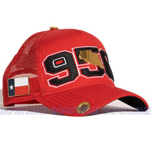 Load image into Gallery viewer, Red Monkey The Valley RM1335 Limited Edition Unisex Trucker Mesh Cap Hat - Red
