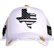 Load image into Gallery viewer, Red Monkey US TEX White RM1336 New Limited Edition Unisex Trucker Mesh Cap Hat
