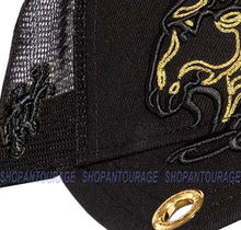 Load image into Gallery viewer, Red Monkey Zodiac Series Capricorn Black RM1337 Limited Unisex Trucker Cap Hat
