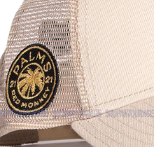 Load image into Gallery viewer, Red Monkey Palms`21 RM1349 Limited Edition Unisex Trucker Mesh Cap Hat - Khaki
