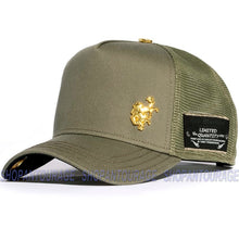 Load image into Gallery viewer, Red Monkey Classico II Olive RM1369 Limited Edition Trucker Hat Cap
