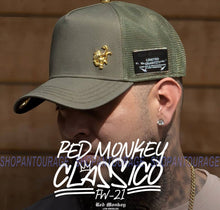 Load image into Gallery viewer, Red Monkey Classico II Olive RM1369 Limited Edition Trucker Hat Cap
