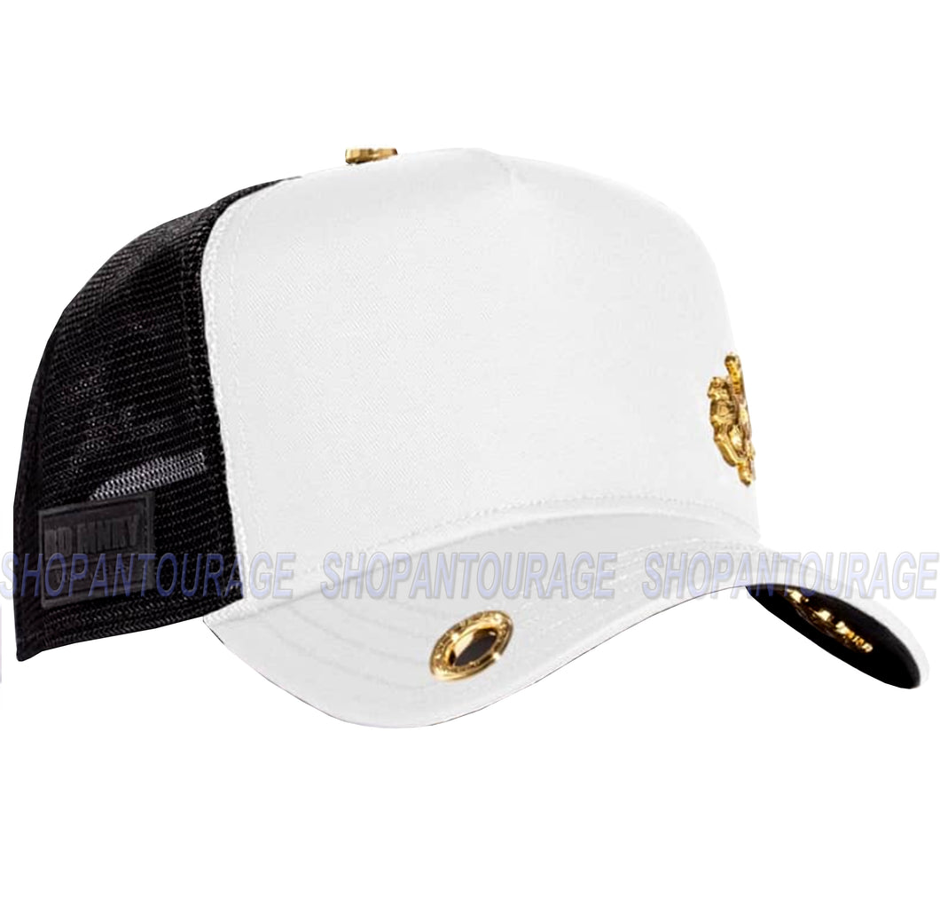 Red Monkey Classico II White RM1369 Limited Edition Trucker Hat Cap