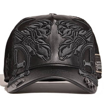 Load image into Gallery viewer, Red Monkey St. Michael The Warrior RM1373 Limited Edition Trucker Hat - Black
