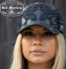 Load image into Gallery viewer, Red Monkey St. Michael The Warrior RM1373 Limited Edition Trucker Hat - Black
