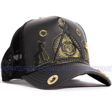 Load image into Gallery viewer, Red Monkey Prince Love Black RM1383 Limited Edition Trucker Snapback Hat Cap
