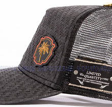 Load image into Gallery viewer, Red Monkey Palms 22 Black 956 Edition RGV RM1397 Limited Unisex Trucker Hat
