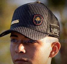 Load image into Gallery viewer, Red Monkey Palms 22 Black 956 Edition RGV RM1397 Limited Unisex Trucker Hat
